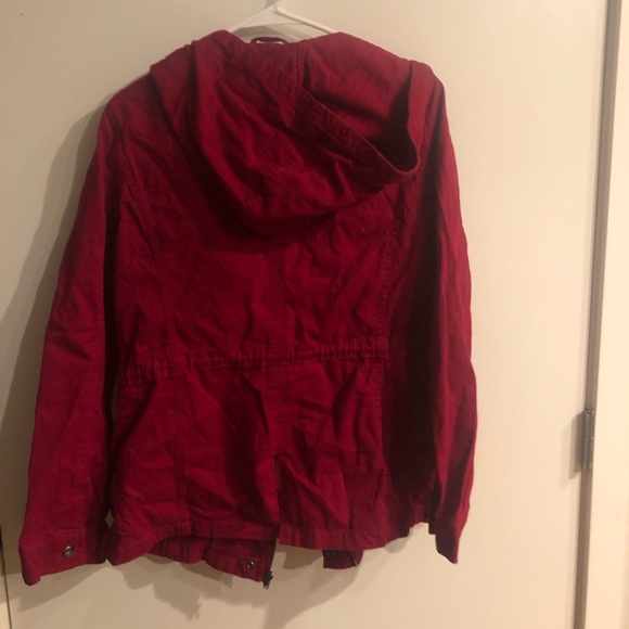 Red utility jacket - Picture 2 of 2